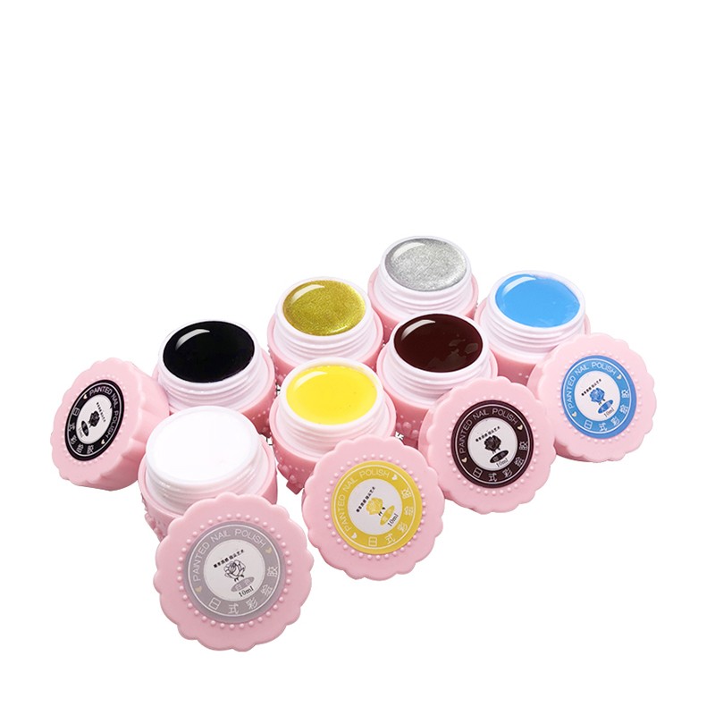 3D Carving Flower UV Gel Factory - High Quality Japan Style Draw Line DIY Graffiti Design