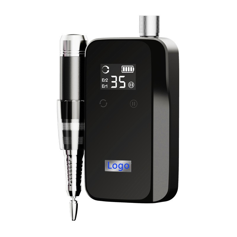 Mini Nail Drill Supplier - Cheap Cordless Rechargeable Portable with 35000rpm LCD Display