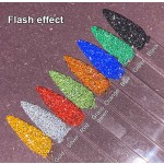 Disco Nail Powder Supplier - New Hot Super Glitter Colorful Flash Effect Acrylic Powder