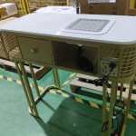 Nail Dust Collector Supplier - 48w Strong Suction Embedded Table Vacuum Dryer Tool