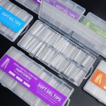 Press-On Nail Tips Factory - Wholesale 240pcs French Style Full Cover Soft Gel for Finger