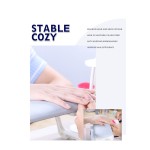 Manicure Hand Pillow Supplier - Soft PU Leather Salon Arm Rest Nail Tools