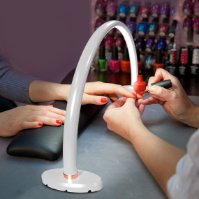 Half-Moon LED Arch Lamp Supplier - Newest Mini Medium Big Three-Color Infinitely Table Lamp