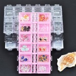 Nail Diamond Storage Box Factory - Wholesale 12 Grid Empty Jewelry Diamond Tips Boxes