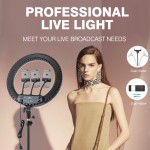 Led Ring Lamp Supplier - New Arrival 18 Inch Large Makeup Live Broadcast Bracket Fill Light