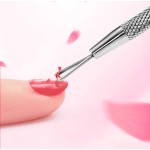 Manicure Pedicure Tool Factory - 3 in 1 Cuticle Pusher Stainless Steel Dead Skin Remover