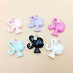 Valentine Nail Charms Supplier - Wholesale Luxury Logo 3D Beauty Girl Head Kawaii Resin