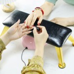 Professional Hand Rest Cushion Supplier - Wholesale Pink Soft Leather Durable Arm Pillow