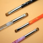 Acrylic Nail Brushes Supplier - 2-in-1 High Quality Kolinsky Hair Wood Material Dotting Pen