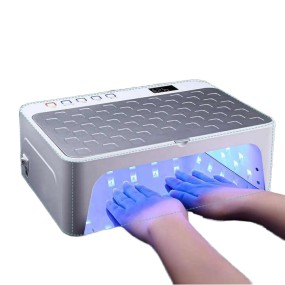 UV LED Nail Lamp Factory - 2025 New Arrival Super Large Two Hands Cordless Rechargeable Pro