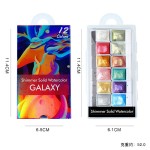 Aurora Nail Powder Manufacturer - New Fashion Solid Shining Non Toxic Pearl Pigment Set