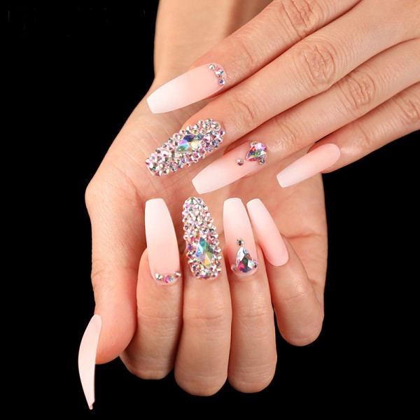 Press on Nails Factory - Private Label ABS Full Cover Artificial Nail Tips with Packaging Box