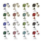 Luxury Nail Charms Manufacturer - High Quality 3D Bling Zircon Metal Head Designer Bulk