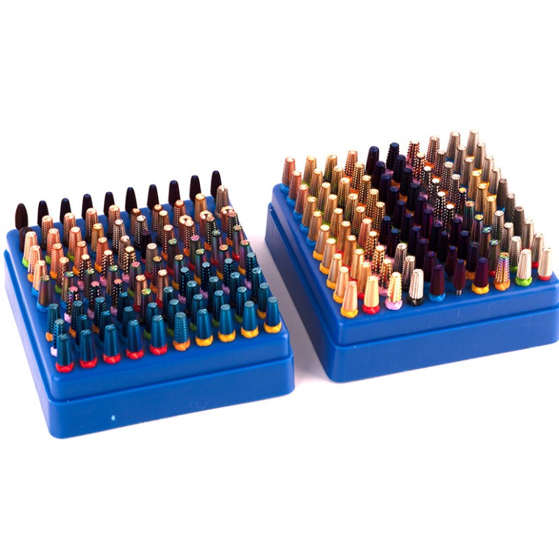 Nail Drill Carbide Bit Supplier - Professional 5 in 1 Colorful Rotary Burr Cuticle Tools