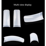 Nail Tips Supplier - Wholesale 500pcs Transparent Tapered French False Nail Tips for Salon