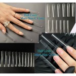 Nail Tips Supplier - Extra Long 4XL Square Coffin Stiletto No C Curve False Nail Tips