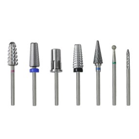 Nail Drill Accessories Manufacturer - Professional 5 in 1 Carbide Nail Bits E-File Set
