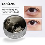 Lanbena Vitamin C Retinol Eye Patches - Hydra-Gel with Hyaluronic Acid