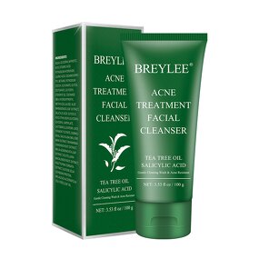 Acne Cleanser Manufacturer - Private Label Tea Tree Oil & Salicylic Acid Face Wash for Men