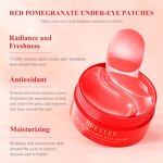 Hydrogel Eye Mask Manufacturer - Red Pomegranate Anti-Aging & Whitening Gel Patch for Dark Circles