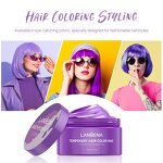 Hair Color Wax Manufacturer - Temporary Lightness Hair Dye for Men, Amethyst Purple
