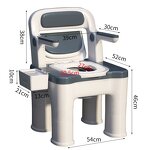 Mobile Toilet Chair Manufacturer - 2025 New Design Bathroom Aid with Two-in-One Function