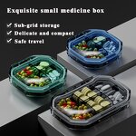 Waterproof Pill Organizer Manufacturer - Airtight Sealed Medicine Case for Travel & Daily Use