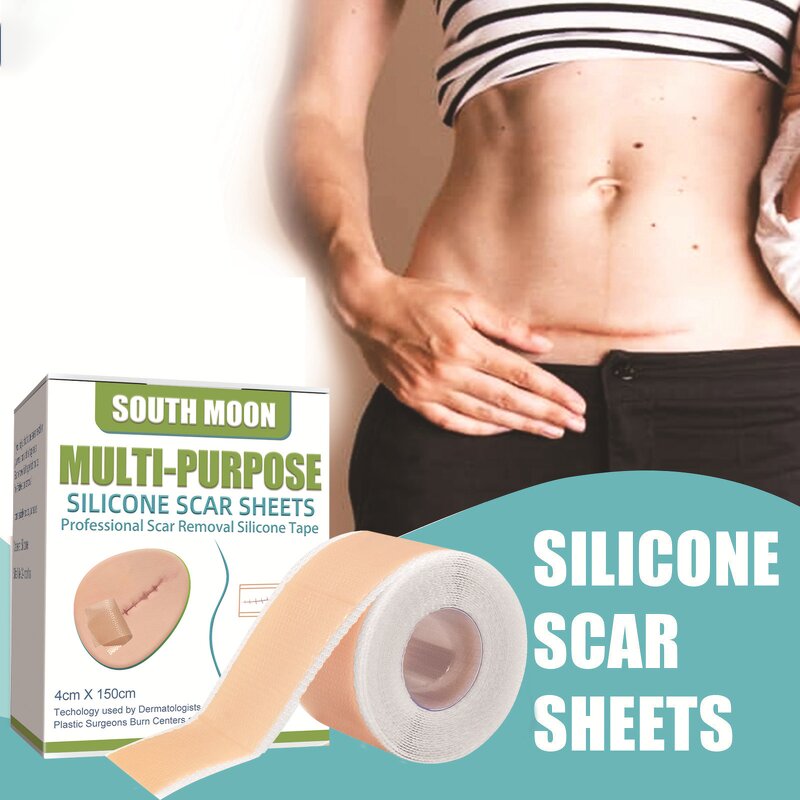 Silicone Gel Scar Stickers Manufacturer - Waterproof Wound Repair Tape for Stretch Marks