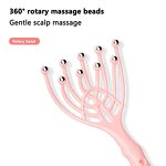 Chinese Plaster Scalp Massager Manufacturer - 9 Claws 9 Beads Handheld Head & Body Relaxer