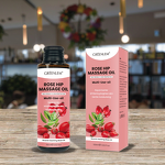 Massage Oil Manufacturer - Custom Logo with Rosehip Oil for Lightweight Moisturizing