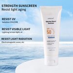 Zinc Oxide Sunscreen Manufacturer - SPF50 Broad Spectrum Vegan Mineral Cream with Aloe & Hyaluronic Acid for Sensitive Skin