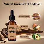 Herbal Beard Oil Manufacturer - Vitamin C & Argan Oil for Manageability in Nice Packaging