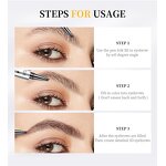 Eyebrow Pencil Manufacturer - 3D Four-Fork Waterproof Sweat-Proof Design
