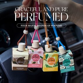 Car Perfume Manufacturer - Long-Lasting Liquid Fragrance with New Material Pattern