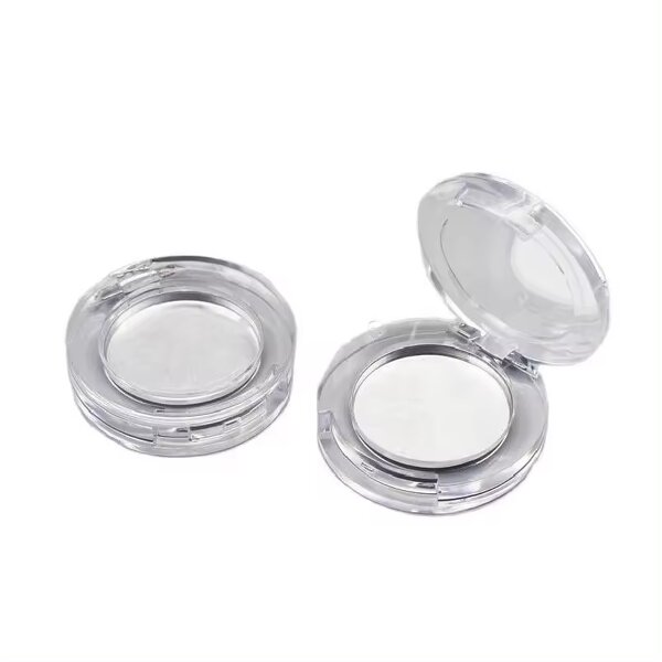 Clear Eyeshadow Case Manufacturer - Custom Logo Round Single Color Packaging Box
Clear Powder Makeup Case Manufacturer - 26.5mm 36.5mm 59.5mm Round Compact Box