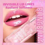Color Changing Lip Plump Oil - Moisturizing Glossy Lip Gloss & Liquid Lipstick