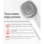 Facial Skin Scrubber Manufacturer - Portable EMS LED Vibrating Massage Beauty Device