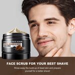 Men's Exfoliating Face Scrub Manufacturer - Coffee Peel Formula for Oily Skin & Better Shave