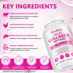 Collagen Peptides Capsules Manufacturer - Grass-Fed Multi Collagen Supplement for Women