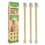 Bamboo Pet Toothbrush Manufacturer - Double-Sided Soft Bristle for Dogs and Cats