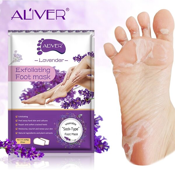 Foot Mask Manufacturer - Aliver Exfoliating Peel for Callus & Dead Skin Removal