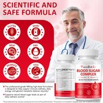 Dairy-Free Vegan Energy & Immune Support Complex Capsules - Non-GMO Blood Sugar Balance Supplement