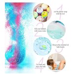 Bath Bomb Set Manufacturer - 6-Piece Handmade with Essential Oils & Coconut Oil