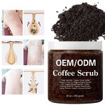 Organic Arabic Black Coffee Body Scrub Manufacturer - Private Label Anti-Cellulite Face & Body Exfoliator
