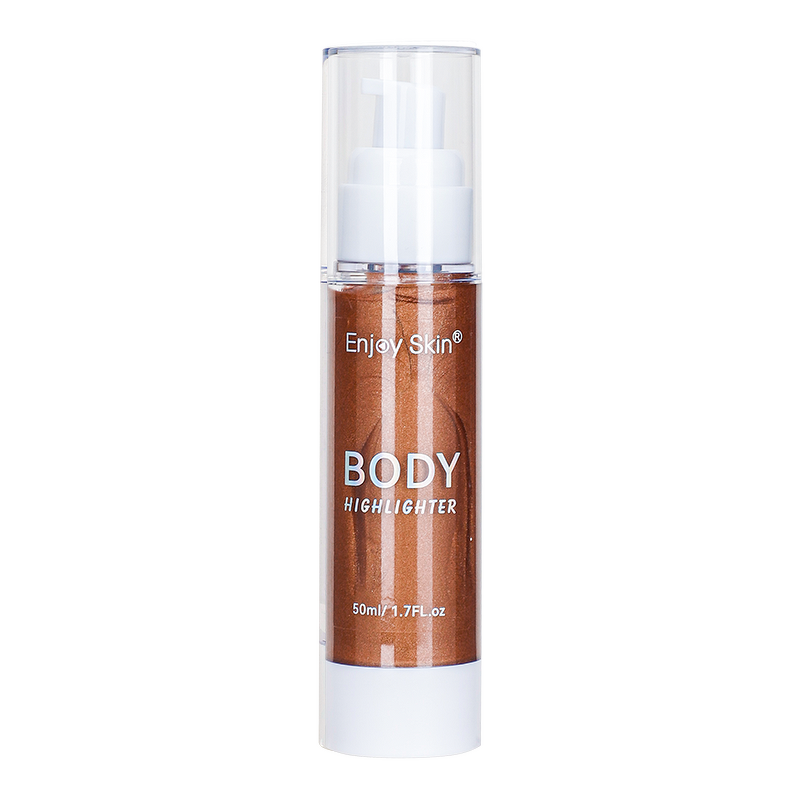 Private Label Enjoy Skin Highlighter Manufacturer - 50ML Shimmer Body Oil with Moisturizing Sparkle