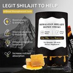 Himalayan Shilajit Honey Sticks Manufacturer - Pure Saffron Flavour Vitality & Cognitive Supplement