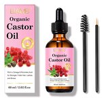 Organic Castor Oil Manufacturer - Hexane-Free, Cold-Pressed for Hair Growth & Lash Enhancement