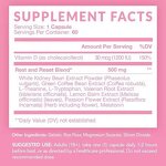 Natural Appetite Suppressant Capsules - Herbal Extract Night Time Fat Burner for Sleep