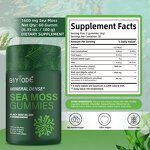 Sea Moss Gummies Manufacturer - All-in-One Irish Moss with Black Seed Oil & Ashwagandha for Skin & Immunity
