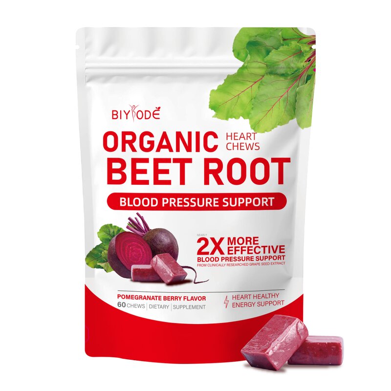 Beet Root Gummies Manufacturer - Natural Low Sugar Soft Chews for Healthy Blood Support